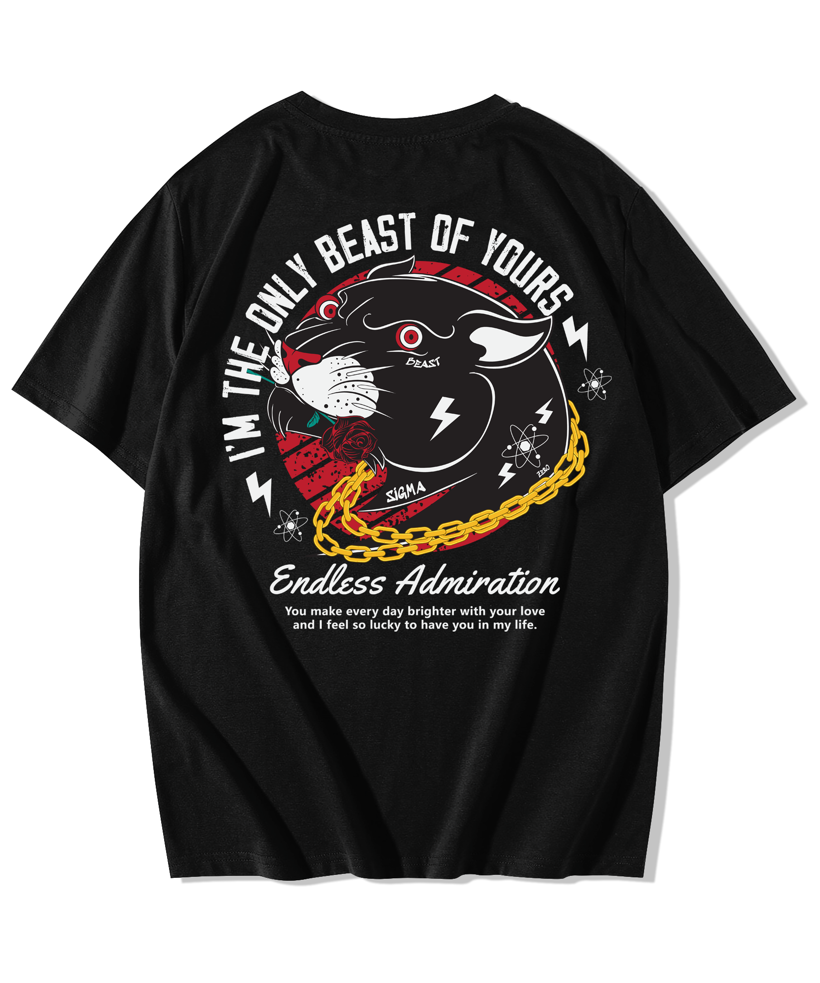 Alfaq I.m The Only Beast Oversized T-Shirt